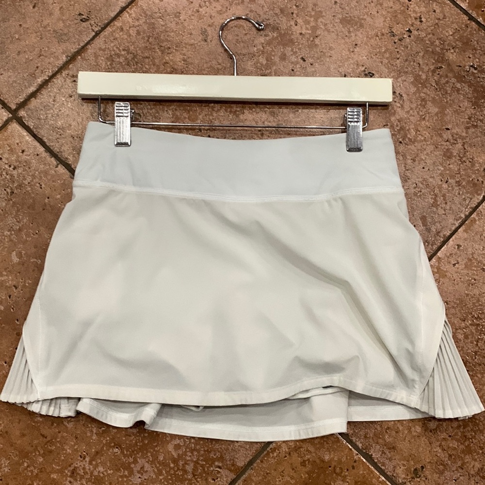 Lululemon White Tennis Skirt Size 4